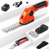 SHALL Cordless Grass Shear Shrubbery Trimmer ,Hedge Shears/Grass Cutters US