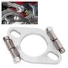 for Replacement Exhaust Flange, 2inch Flat Oval Split Repair Exhaust Flange Replacement Accessory