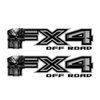 FX4 Off Road Skull Decal Replacement Sticker F 150 Bedside/Gray