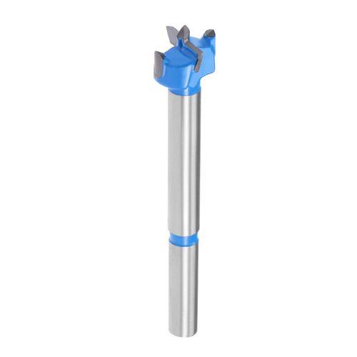 Sourcingmap Forstner Drill Bits 15mm, Tungsten Carbide Wood Hole Saw Auger Opener, Woodworking Hinge Hole Drilling Boring Bit Cutter (Blue, Gray)