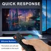 HOSECES Black Replacement Projector Remote compatible with XUANPAD X3, HY300, HY300 PRO MINI Projector Remote Control
