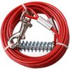 15ft/ 4.5M Weather Resistant Strong Secure Pet Dog Tie-Out Cable