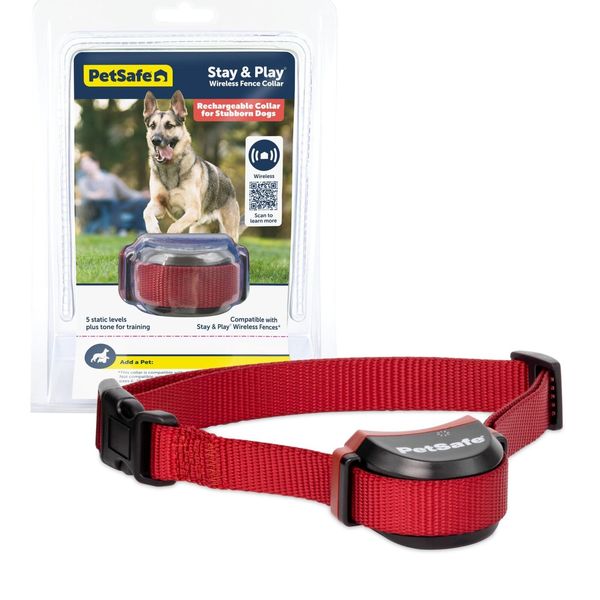 PetSafe Stubborn Dog Stay & Play Wireless Pet Fence Receiver Collar PIF00-13672