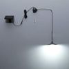 LumenTY Pull Cord Chrome Light Pull Light Pull Cord Extension150cm Blind Cord Pull Handle Brass Cord Weight Pull Light Switch Pull Cord for Ceiling Fans/Pull Blinds/Bathroom Light -2 Pack