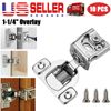10 Pack Soft-Closing Hinge Compact 1-1/4" Overlay 105 Kitchen Cabinet Hardware