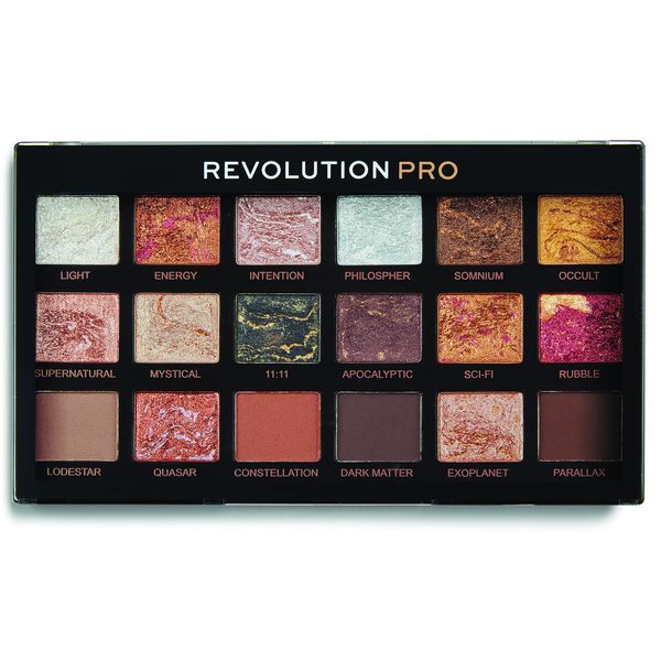 Revolution Beauty London Pro, Regeneration, Eyeshadow Palette, Astrological, 18 Shades, 14.4g