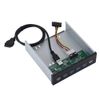 Fosa 19 * 4 * USB3.0 + 2 * USB2.0 6 Interface Metal Front Panel USB Hub