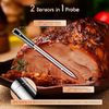 Inkbird Grill Meat Thermometer Wireless Probe Rechargeable Box Outdoor Cooking