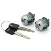 Lockcraft LKC-5070032-01 Door Lock Cylinder Pair in Chrome for Listed Ford Models