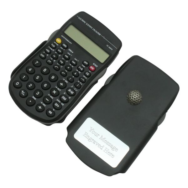Golf Ball Scientific Mathematics Calculator School Pencil Case Personalised 155