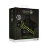 Ouch GITD Gladiator Harness NeonGrn LXL OU761GLOLXL