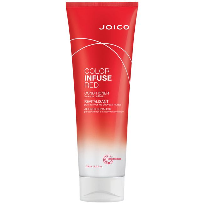 Joico Color Infuse Red Conditioner, 8.5 Fl Oz, Nourishes, Protects and Revives Vibrancy of Red Hair