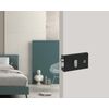 Yale YAH36G Horizontal Wall Lock with 2 Keys Left Version for Interior Door, Khaki, Gauche