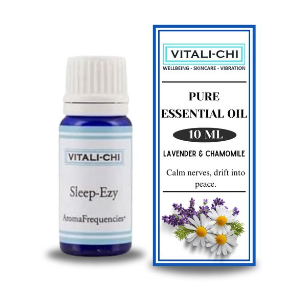 Vitali-Chi Sleep-Ezy Pure Essential Oil - 10ml | with Lavender & Chamomile | for Diffusers, Aromatherapy, Skin Care, Massage & Bath Oil