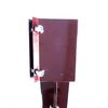 Fence Post Spike Support Holders Drive Down 600mm 3" / 75mm Like Metpost Holder x 2