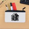Azeeda 'Pirate Skull with Goatee Beard' Pencil Case (PC00049733)