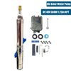 3" DC 48V Solar Pump Submersible Pump Bore 500W Deep Well Pump + MPPT Controller