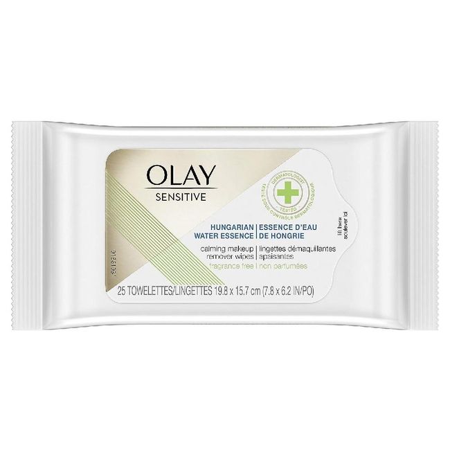 Moist Mall Olay Sensitive Hungary Water Essence Calming Makeup Remover Wipes - 25ct 25count