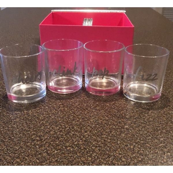 Set of 4 Old Fashioned Glasses