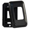 JR Products 12305 Black Single Switch Base and Face Plate