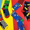 Angler Oddsocks 30,5-39 (UK size 5.5 - 8) in set of 6