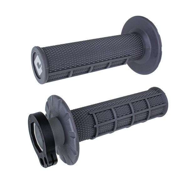 ODI HALF WAFFLE LOCK-ON GRIP GRAPH ITE H36HWH
