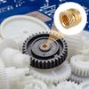100 Pack M5 Threaded Insert M5 Heat Set Inserts 3D Printing Brass Nuts Knurled Twill Thread Nut Inserts for Automotive Plastic Shells