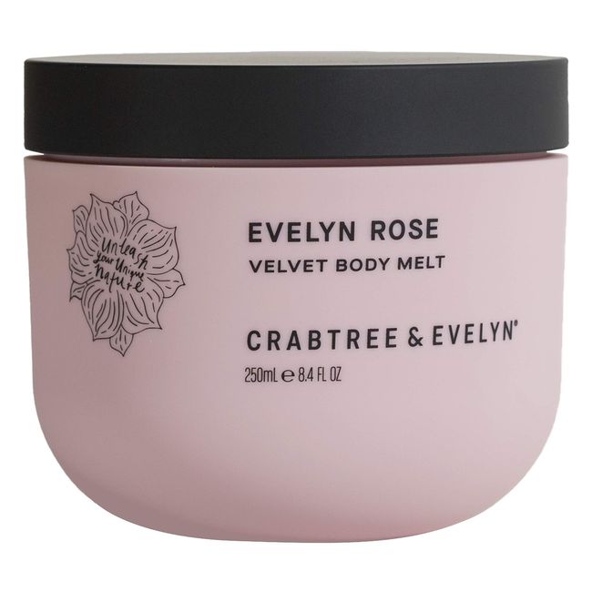 Crabtree & Evelyn Evelyn Rose Body Melt 8.4 fl oz