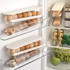 Stackable Egg Dispenser With Lid - 2-Tier Fridge Holder for Kitchen Countertop, Holds 12 Eggs, Space-Saving Storage Organizer