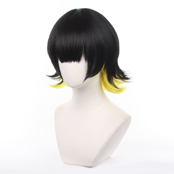 HOLOUN Blue & Lock Wig, Cosplay Wig, Christmas, Halloween, Present, Festival (No.8 Bee Raku)