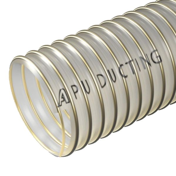 65mm PU Polyurethane Ducting Flexible Hose 1 Metre