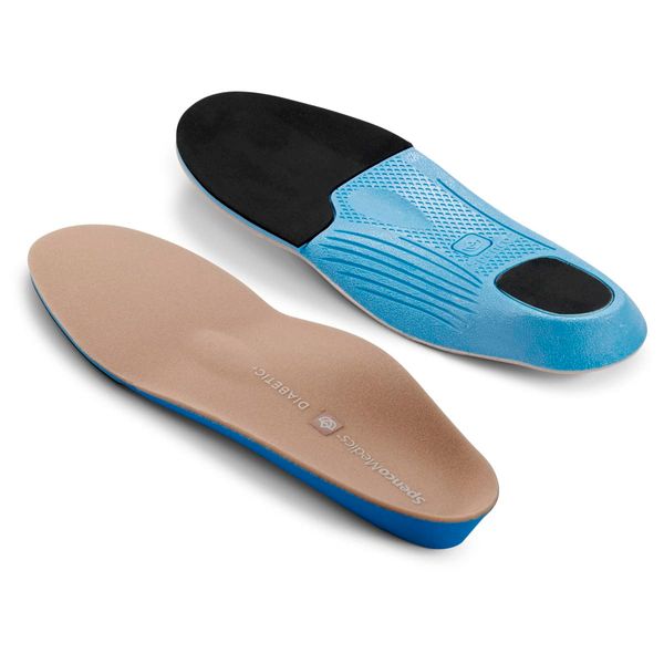 Spenco Medics Diabetics Plus Full Length Arch Support Insole Women's 9-10.5/Men's 8-9.5