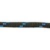 PÖSAMO PP Rope Braided E Black / Colourful 10.0 mm x 20 m on Dock