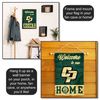 Cal Poly Mustangs Welcome To Our Home Double Sided Garden Yard Flag