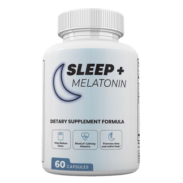 Zonata Sleep + Melatonin Supplements, Sleep Lean Capsules, 60 Count