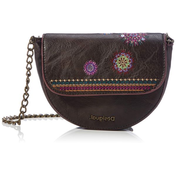 Desigual Women's Accessories PU Bag Belt, Brown, brown