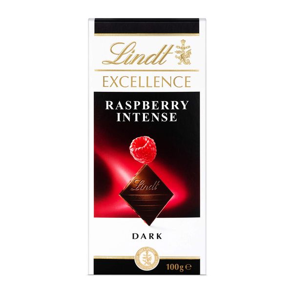 Lindt Excellence Dark Raspberry Chocolate Bar, 100g ​