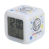 Pop Volleyball Illuminated Table Clock with Snooze Function