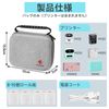 Phomemo Protective Case Storage Bag - M110 M04S M04AS, GRAY, Modern