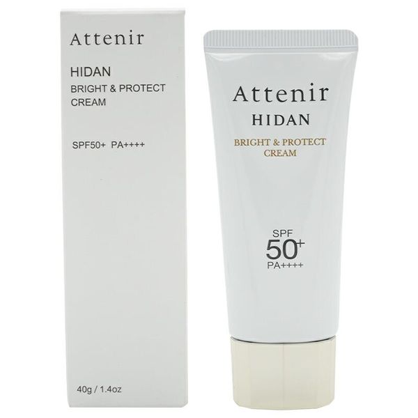 Attenir Hidan UV50 Bright &amp; Protect Cream SPF50+ PA++++ 40g Sunscreen for face and body [Gift wrapping available]