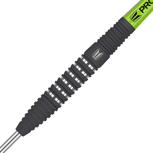 Target Darts Unisex's Yohkoh 80% Tungsten Steel Tip Darts Set, Black and Green, 22G