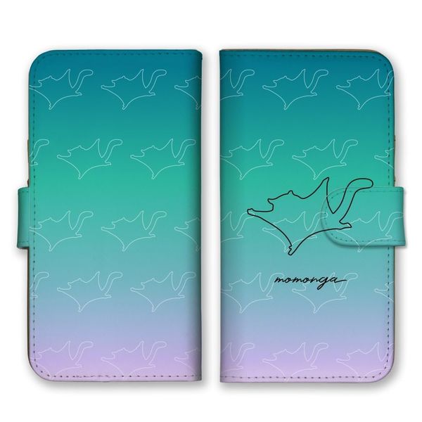 iPhone 16e Case Folio iPhone 16e Smartphone Case Colorful Animal Momonga