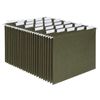 Pendaflex Hanging File Folders, Letter Size, Standard Green, 1/5-Cut Adjustable