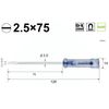 Crystal Line Screw Driver (Precision Type), No.6900