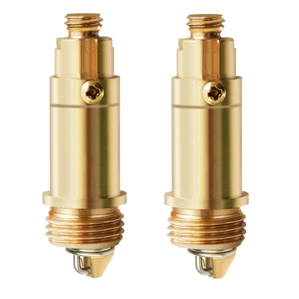 2PCS Replacement Sink Basin Bath Waste Click Clack Basin Pop Up Click Clack Brass Plug Bolt Brass Plug Bolt Pop Up Plug for Basins Basin Drain Stopper Pop Up Sink Plugs Pop Up Sink Plug Parts