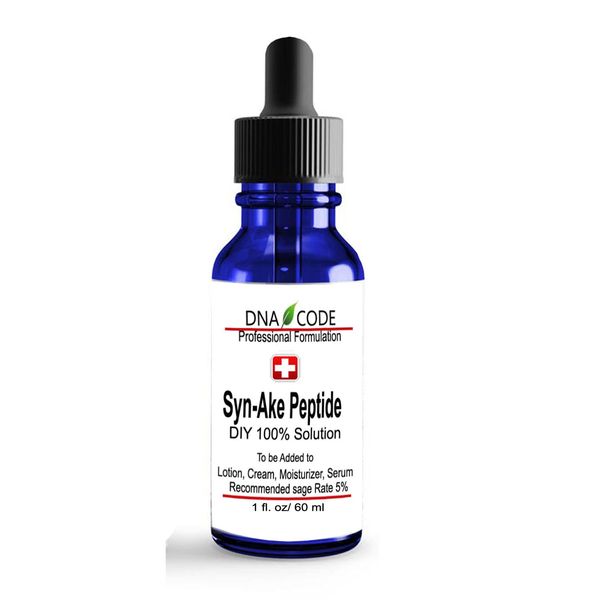 AntiAging DIY Syn-Ake Peptide 100% Solution Booster Reduce/Smooth Wrinkles, Express lines, Crows feet, forehead lines.