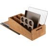 Pull Out Cabinet Organizer for Pans, Cookie Sheet, Bakeware, Cutting Board, Slid