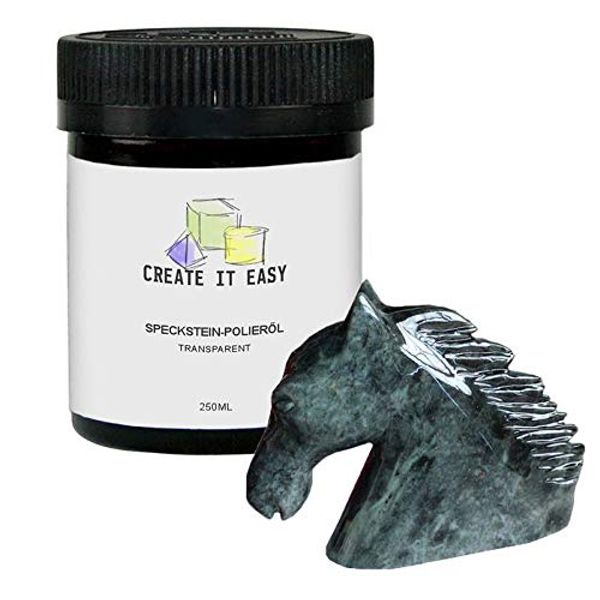 CREATE IT EASY NEU Speckstein Polieröl, transparent, 250 ml