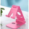 Adjustable Smartphone and Desktop Stand, Black (Pink)