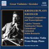 Kreisler-Kreisler Plays Kreisler